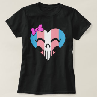 トランスジェンダープライドスカリーウィメンズ Tシャツ