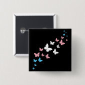 トランスジェンダープライドバタフライトレイル 缶バッジ (正面&裏面)