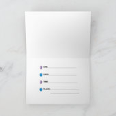 トランスジェンダープライドパーティの招待状 招待状 (内部)