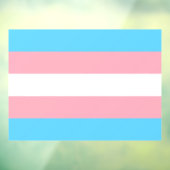 トランスジェンダープライドフラグ ウィンドウサイン (シート3)