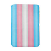 トランスジェンダープライドフラグ バスマット (正面縦)