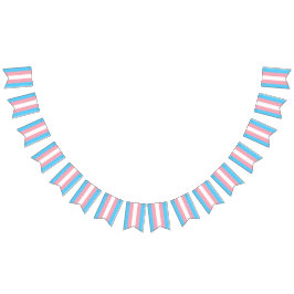 トランスジェンダープライドフラグ バンティングフラッグ