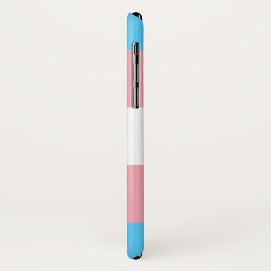 トランスジェンダープライドフラグ Case-Mate iPhoneケース (裏面/左)