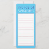 トランスジェンダープライドフラグLGBTQタイポグラフィブックマーク (裏面)