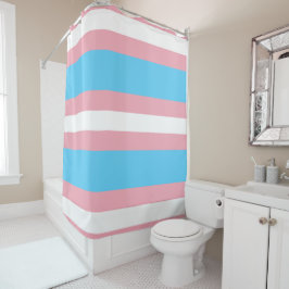 トランスジェンダープライド国旗 – LGBT Rainbow シャワーカーテン