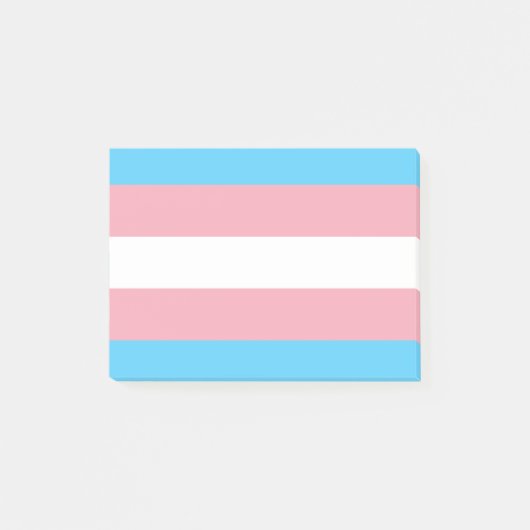 トランスジェンダープライド国旗 – LGBT Rainbow ポストイット (正面)