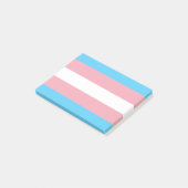 トランスジェンダープライド国旗 – LGBT Rainbow ポストイット (アングル)