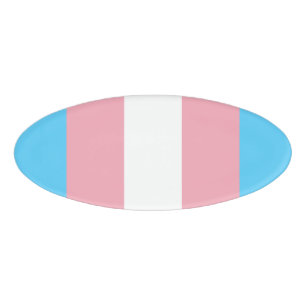 トランスジェンダープライド国旗 – LGBT Rainbow 名札