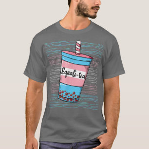 トランスジェンダープライド国旗LGBTQジェンダー平等トランス Tシャツ