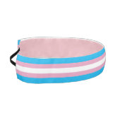 トランスジェンダープライド パーソナライズされた アスレチックヘッドバンド (左)