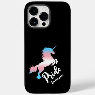 トランスジェンダープライド：ユニコーンカスタマイズ、年間および都市 Case-Mate iPhone 14 PRO MAXケース