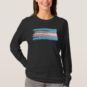 トランスジェンダープライドCsdフラグ Tシャツ