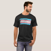 トランスジェンダープライドCsdフラグ Tシャツ (正面フル)