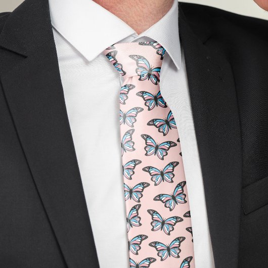 トランスジェンダープライドLGBTIQ ネクタイ