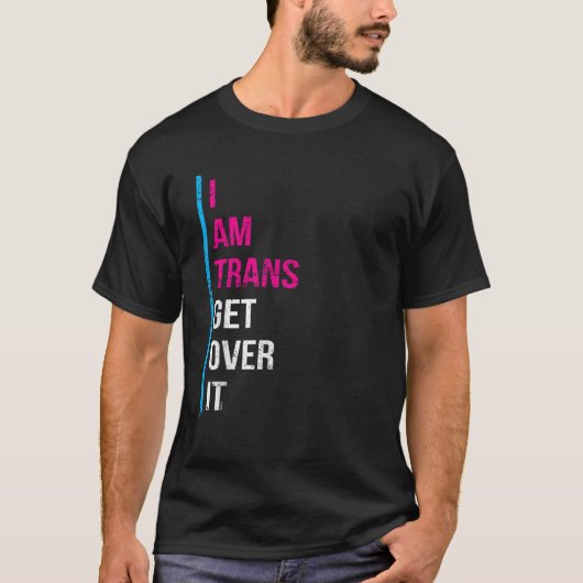 トランスジェンダープライドTシャツ Tシャツ (正面)