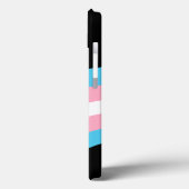 トランスジェンダーレインボーアークプライド国旗パーソナライズされた Case-Mate iPhoneケース (裏面 / 左)