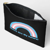 トランスジェンダーレインボープライド アクセサリーポーチ (見開き)