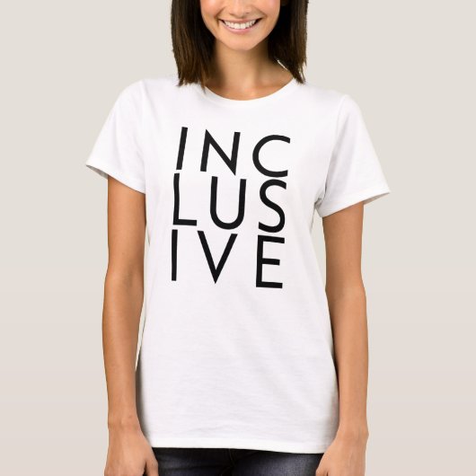 トランスジェンダー包摂 Tシャツ (正面)