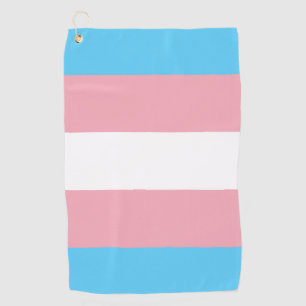 トランスジェンダー国旗とプライドラブゴルフコミュニティ/LGBT ゴルフタオル
