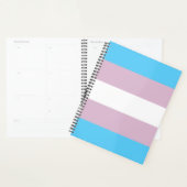 トランスジェンダー国旗のプランナー プランナー手帳 (ディスプレー)