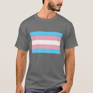 トランスジェンダー国旗の性転換プライドLGBT Tシャツ