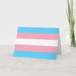 トランスジェンダー国旗プライドLGBTシンボルゲイホモス カード