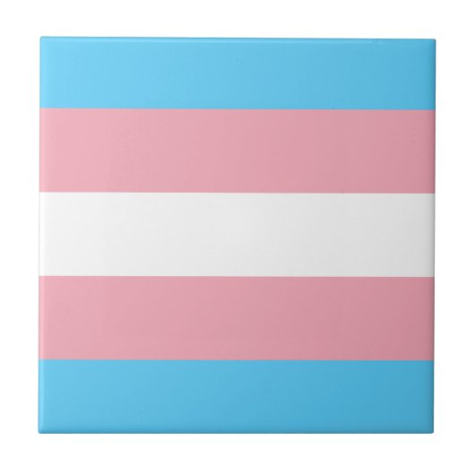 トランスジェンダー国旗プライドLGBTシンボルゲイホモス タイル (正面)