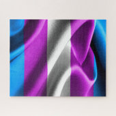 トランスジェンダー国旗 ジグソーパズル (横)