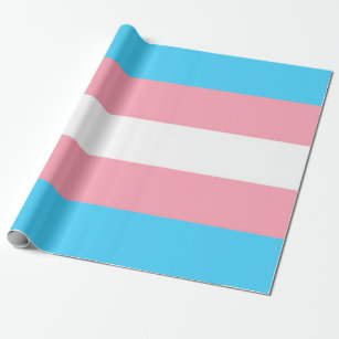 トランスジェンダー国旗 ラッピングペーパー