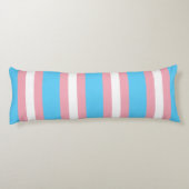 トランスジェンダー国旗trans lgbt lgbtqゲイレズビアン・ホモ ボディピロー (裏面)