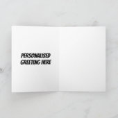 トランスジェンダー女性のグリーティングカード カード (内部)