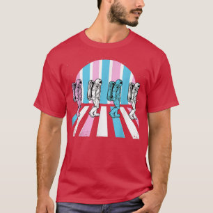 トランスジェンダー宇宙飛行士LGBT-Q宇宙・マン・ムーントランス Tシャツ