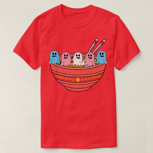 トランスジェンダー幽霊ラーメントランスジェンダー幽霊ラーメン29 Tシャツ (デザイン正面)