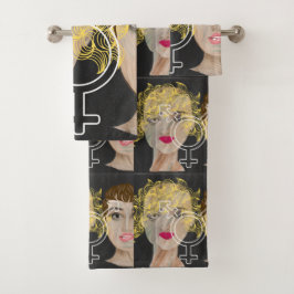 トランスジェンダー愛 バスタオルセット