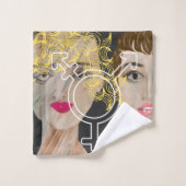 トランスジェンダー愛 バスタオルセット (ウォッシュタオル)