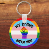 トランスジェンダー支援 キーホルダー (正面)