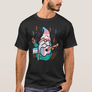 トランスジェンダー旗格言ギターLgbtトランスプライドStu Tシャツ