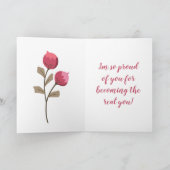 トランスジェンダー移行サポートウェルカムカード カード (内部)