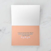 トランスジェンダー花誕生日カード カード (内部)