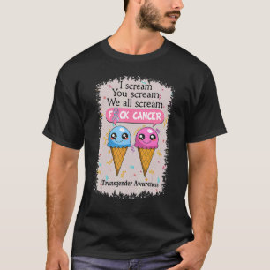 トランスジェンダー認識度かわいいアイスクリームことわざ Tシャツ