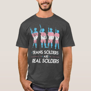 トランスジェンダー軍隊サポートトランスライツ5965 Tシャツ