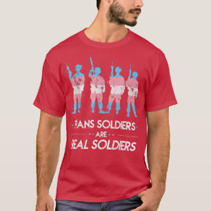 トランスジェンダー軍隊サポートTrans Rights5964 Tシャツ