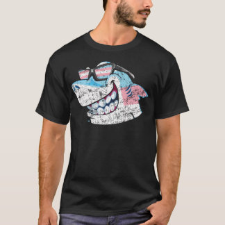 トランスジェンダー トランス LGBT プライド 人権 サメ Tシャツ