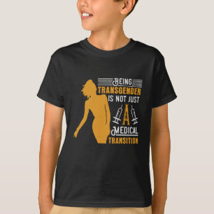 トランスジェンダー・ノー・トランジションの薬 Tシャツ