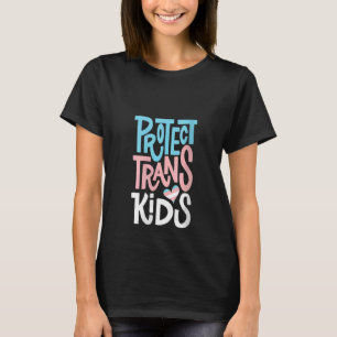 トランスジェンダーAlly Lgbtプライド保護トランスキッズ Tシャツ