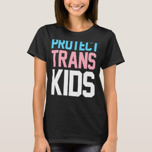 トランスジェンダーAlly Lgbtプライド保護トランスキッズ Tシャツ