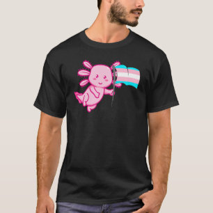 トランスジェンダーAxolotlトランスLgbt Lgbtq Tシャツ
