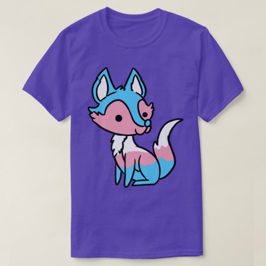 トランスジェンダーFoトランスプライド料 Tシャツ (デザイン正面)