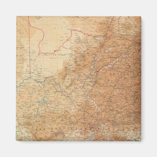 トランスバール州の複合岬 マグネット (正面)