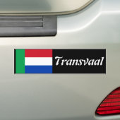 トランスバール バンパーステッカー (車上)